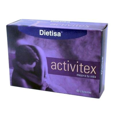 Complemento alimenticio ACTIVITEX 60 cap, estimula el deseo sexual.