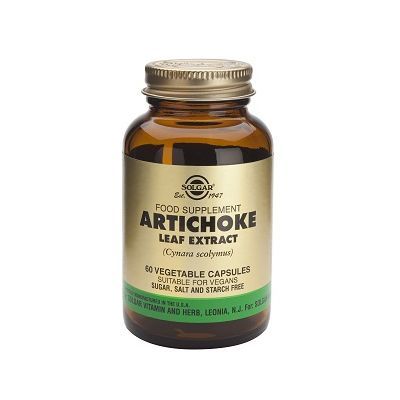 Extracto de Alcachofa (Cynara scolymus) 60cap, potente protector hepático, reduce los niveles de colesterol y aumenta el apetito.