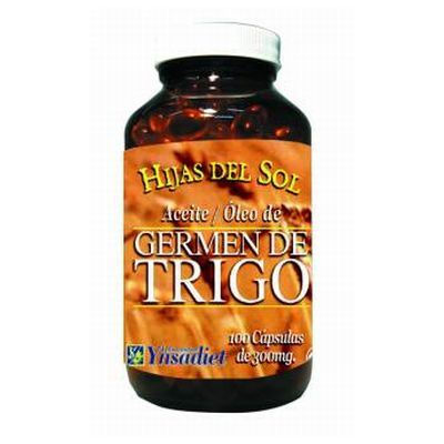 Aceite de GERMEN DE TRIGO 100 perlas, dérmico (Pelo, piel y uñas).