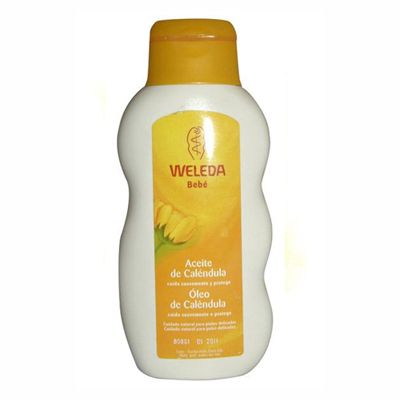 ACEITE DE CALÉNDULA PARA BEBÉ 200 ml, cuida y protege la piel.
