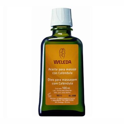 ACEITE DE PARA MASAJE CON CALÉNDULA 100 ml, cuidado protector para pieles sensibles y delicadas.
