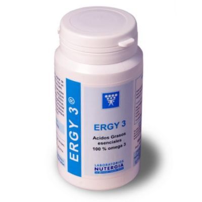 Complemento alimenticio ERGY 3 100perlas, Omega 3, equilibrio nervioso.