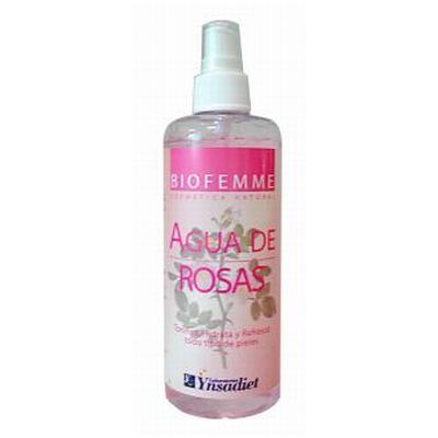 Agua de Rosas 300ml. BIOFEMME