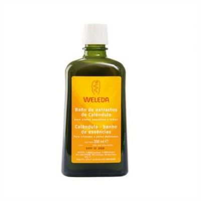 BAÑO DE EXTRACTOS DE CALÉNDULA 200 ml, pieles sensibles y delicados de los niños.