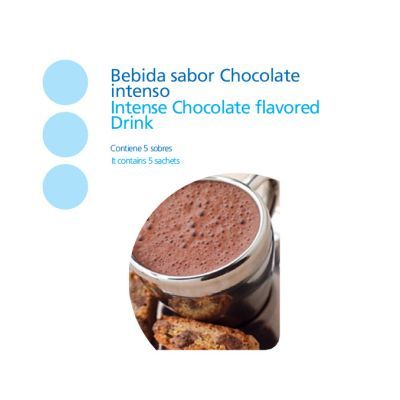 Dieta proteica para adelgazar. Bebida Chocolate Intenso.