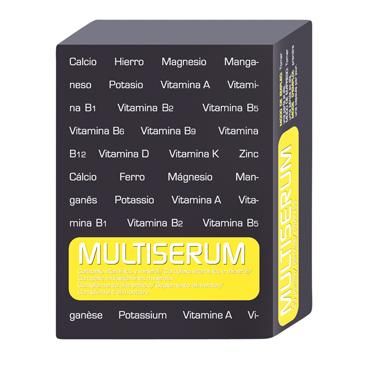 Complejo vitamínico-mineral MULTISERUM 30perlas, para aumentar tu vitalidad.