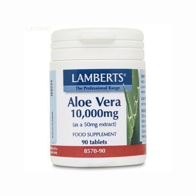Complemento alimenticio ALOE VERA 10000mg 90comp, sistema digestivo.