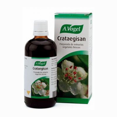 Complemento alimenticio CRATAEGISAN BIOFORCE 100ml, tranquilizante.
