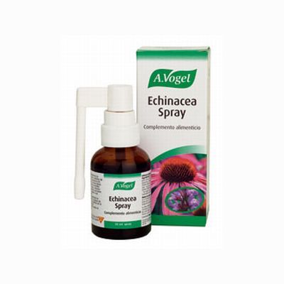 Complemento alimenticio ECHINACEA BIOFORCE spray 30ml, para las molestias de la garganta.