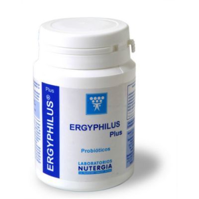 Complemento alimenticio ERGYPHILUS PLUS 60cap, probióticos, inmunoestimulante.