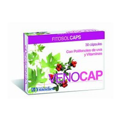 Complemento alimenticio VENOCAP COMPLEX 30cap, nivel venoso circulatorio.
