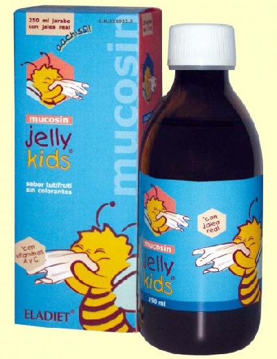 Complementos infantiles Jelly kids mucosin, combate situaciones ambientales