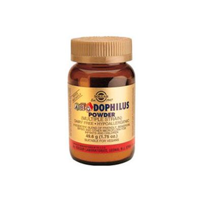 PROBIÓTICO en polvo ABC Dophilus  49 gr, para el equilibrio de la flora intestinal en bebés y niños.
