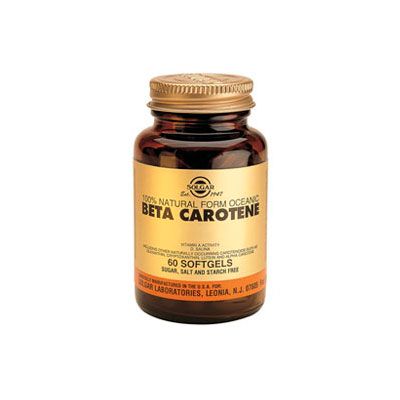 BETA CAROTENO OCEÁNICO 60 cap, previene el cáncer y enfermedades cardiovasculares.