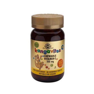 FÓRMULA MULTIVITAMÍNICA Kangavites Vitamina C 100 mg 90 comp, para la salud corporal y piel sana.