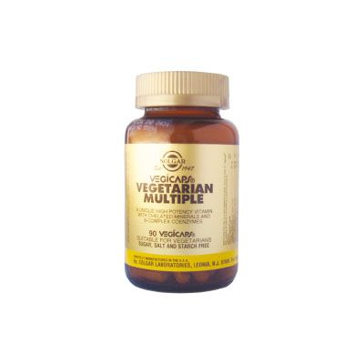MULTINUTRIENTE MÚLTIPLE PARA VEGETARIANOS 90 cap, para el sistema enzimático corporal.