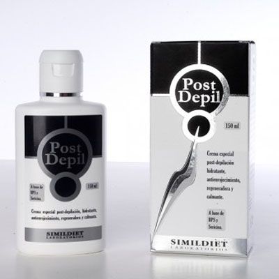 Crema POST DEPIL 150 ml, postdepilatoria, hidratante, antienvejecimiento y calmante. 