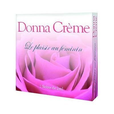 Crema para el sexo, DONNA CREME, aumenta el deseo y el placer en la mujer, 1sobre.