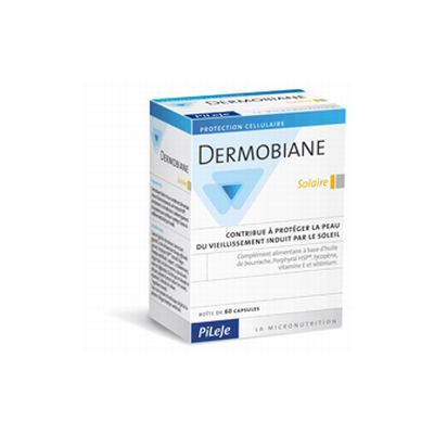 Complemento alimenticio DERMOBIANE solar 60cap, protector solar.