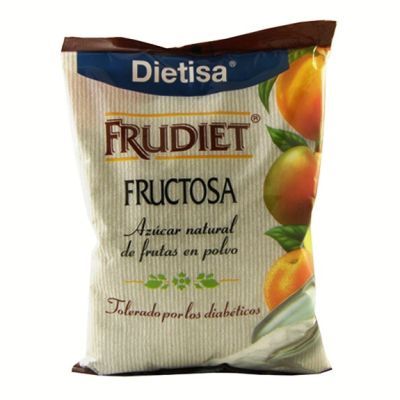 Azúcar natural de frutas en polvo FRUDIET FRUCTOSA 750 gr, adelgazar y diabéticos.