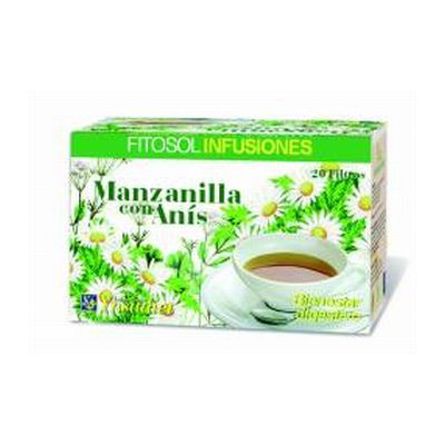 Filtros de Manzanilla con Anís FITOSOL, digestivo, 20ud.