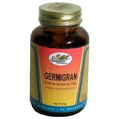 Aceite de Germen de Trigo GERMIGRAN 400 mg 150 perlas, problemas circulatorios, cutáneos y capilares.
