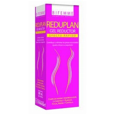 Gel reductor REDUPLAN uso externo, 200ml, anticelulítico.