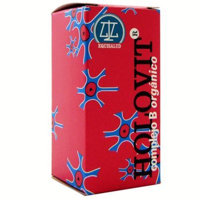 HOLOVIT COMPLEJO B ORGÁNICO 50 comp, alimenta el sistema nervioso y el cerebro.
