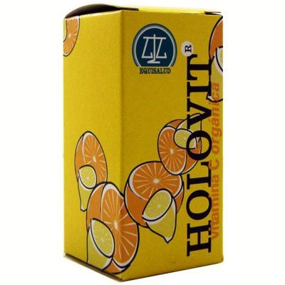 Antioxidante HOLOVIT VITAMINA C ORGÁNICA 50 comp, antienvejecimiento, sistema circulatorio y cardiovascular.