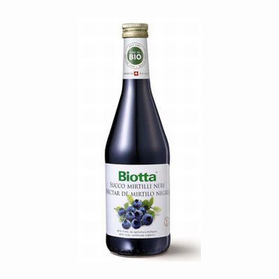 JUGO DE NECTAR DE MIRTILOS NEGROS BIOFORCE 500ml, antioxidante y sistema digestivo.