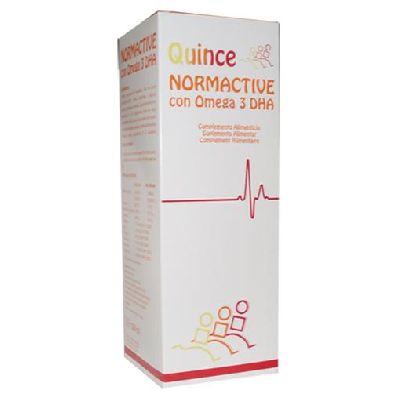 Jarabe con Omega 3 DHA QUINCE normactive 250ml, ayuda a regular el sistema nervioso.