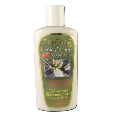 Leche Corporal Aloe y Tepezcohuite 200ml, hidratante, suavizante y altamente nutritiva.