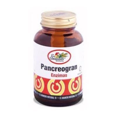 Complemento alimenticio PANCREOGRAN Enzimas 100 comp, diarreas, estreñimiento y aparato digestivo.