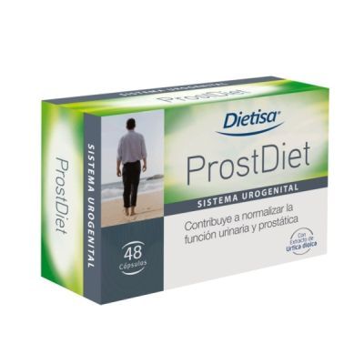 Complemento alimenticio PROSTDIET 48 cap, próstata y sistema urogenital.