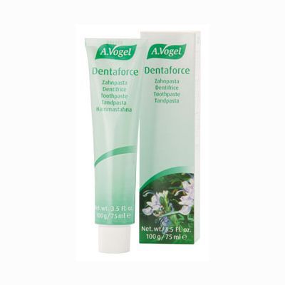 Pasta de diente DENTAFORCE ROMERO BIOFORCE 100gr, antiséptico, cuidado de los dientes y protección de las encías.