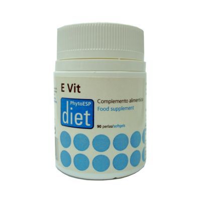 Complemento alimenticio PhytoEsp DIET E-vit, 90 cápsulas.