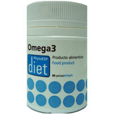 Complemento Alimenticio PhytoEsp DIET OMEGA 3. 90 cápsulas.
