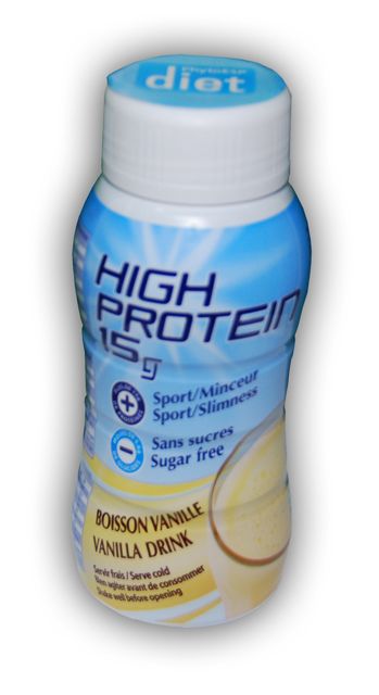 Batido hiperproteico de vainilla