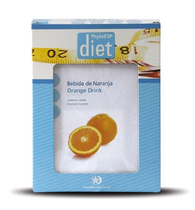 Bebida hiperproteica de naraja