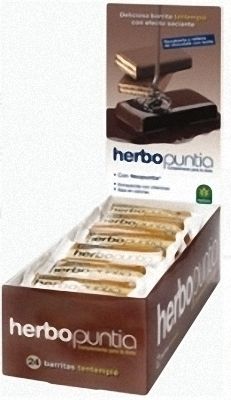 Barrita de chocolate Herbopuntía