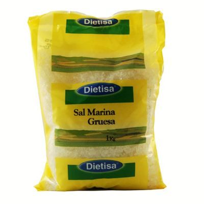 SAL MARINA GRUESA 1 Kg, para sazonar y cocinar toda clase de alimentos.