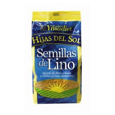 SEMILLA DE LINO HIJAS DEL SOL 400gr, anticancerígeno, dietético, regula la presión.