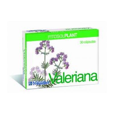 VALERIANA 30cap, relajante, sedante y antiespasmódica.