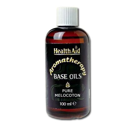 ACEITE BASE DE Melocotón HEALTH AID 100ml, nutre e hidrata todo tipo de piel.