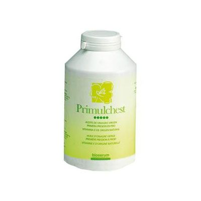 Complemento alimenticio Onagra (Prímula) y Vitamina E PRIMULCHEST 400 perlas, ayuda al equilibrio de nuestro organismo.