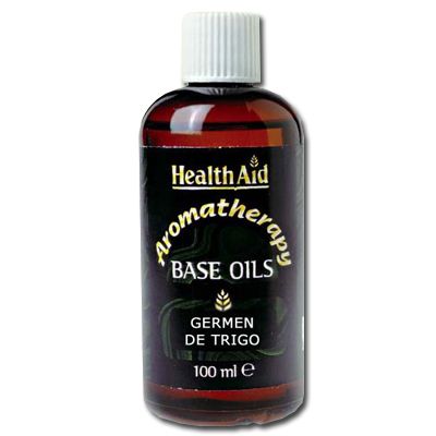 ACEITE BASE DE Germen de Trigo HEALTH AID 100ml, nutritivo para la piel seca.