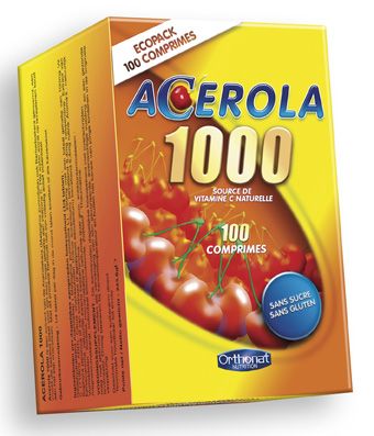 ACEROLA 1000 100comp.masticable