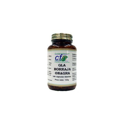 COMPLEMENTO ALIMENTICIO Gla Borraja Onagra 180 cap, menopausia y síndrome premenstrual.
