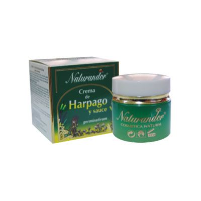 Crema de harpago y sauce Naturandor 50ml, mejora la movilidad y las articulaciones.