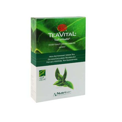 Té orgánico de Camalia Sinensis TEAVITAL estandar 125gr, antioxidante.